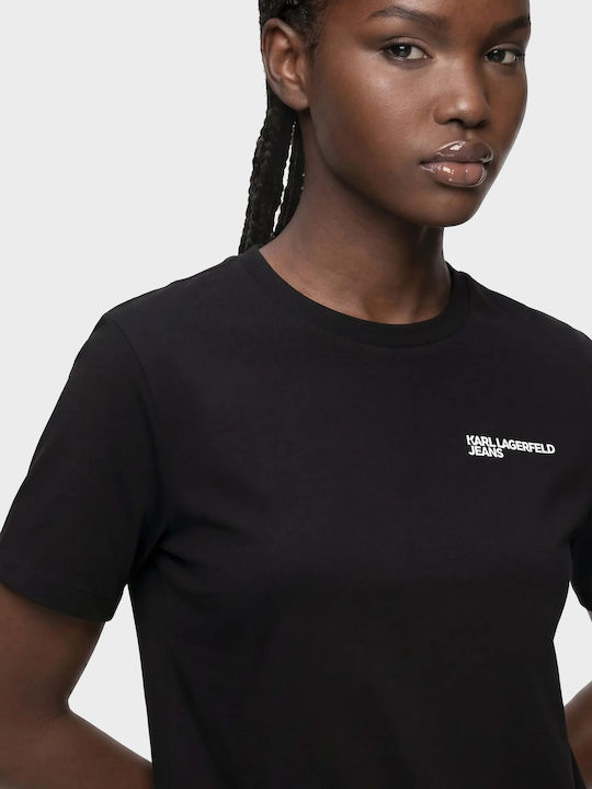Γυναικείο Crop T-shirt Black