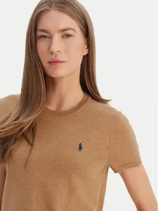 Γυναικείο T-shirt Beige