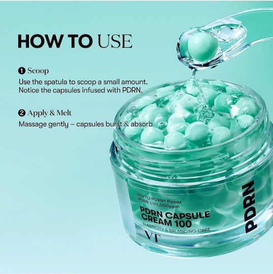 Vt Cosmetics ПДРН Капсула Крем За Лице 100 50мл