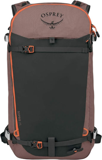 Osprey Sopris 25 Geantă pentru clăpari de schi și snowboard Roșie