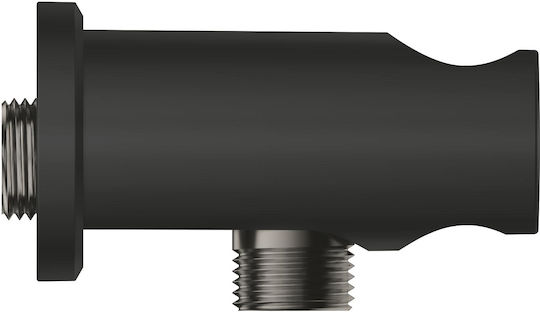 Grohe Shower Outlet Elbow 266582430 86 Mm 48 Mm 1/2" Outlet Thread Diameter 1/2" Supply Thread Diameter Black