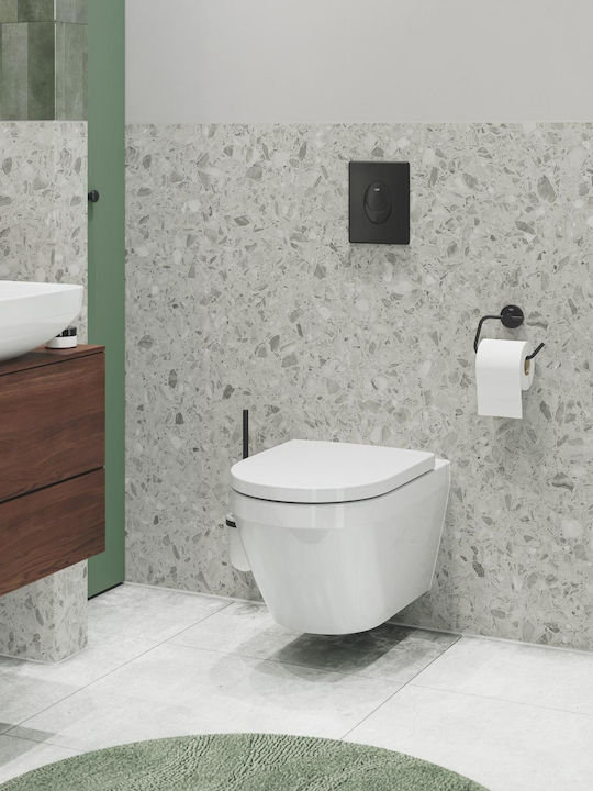 Grohe Euro Тоалетна Седалка Slim с Плавно Затваряне, Пластмасова, Бяла