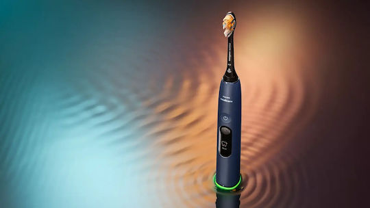 Philips Sonicare Water Flosser με Αισθητήρα Πίεσης και Θήκη Ταξιδίου Navy Μπλε