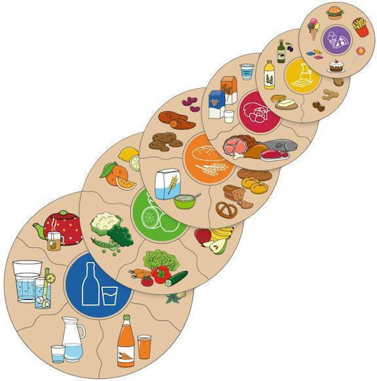 Holzpuzzle für Kinder Humanico Eating 27 Teile Beleduc