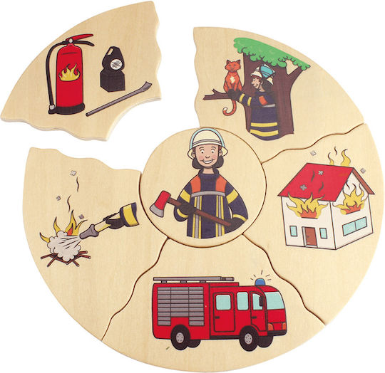 Ξύλινο Παιδικό Puzzle Humanico Professions 30pcs Beleduc