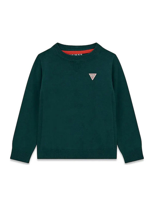 Guess Πουλόβερ Darkgreen
