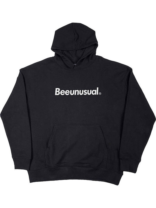 Sweatshirt mit Kapuze Schwarz