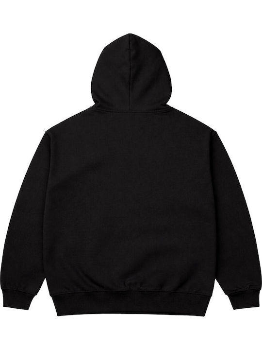 Sweatshirt mit Kapuze Schwarz