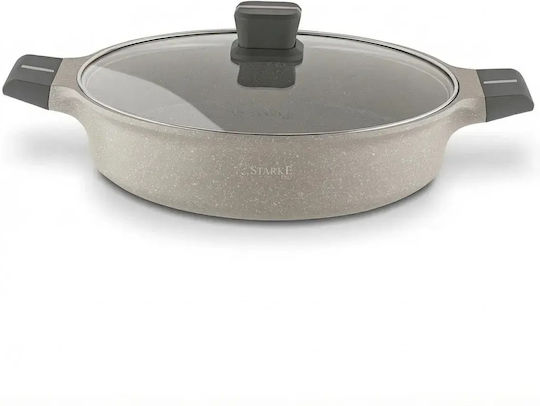 Starke Pro Starke Pro Aluminium Pfanne mit Deckel mit Antihaftbeschichtung 28cm Starke Pro Starke Pro Aluminium Pfanne mit Deckel mit Antihaftbeschichtung 28cm