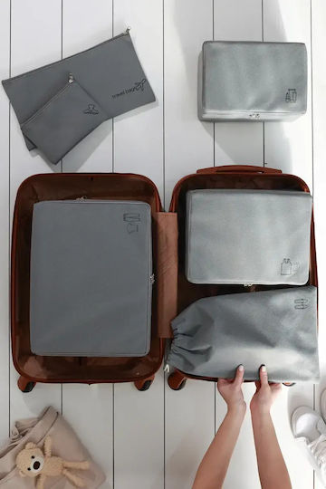 SteweHome Organizer-Tasche Grau 6 Stück
