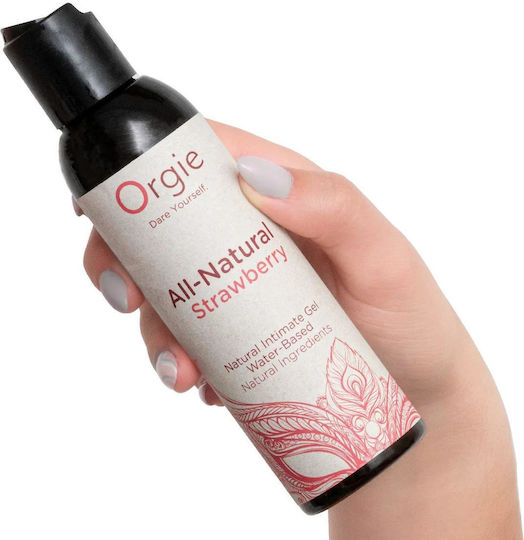 Orgie All-Natural Λιπαντικό Νερού σε Gel Strawberry 150ml