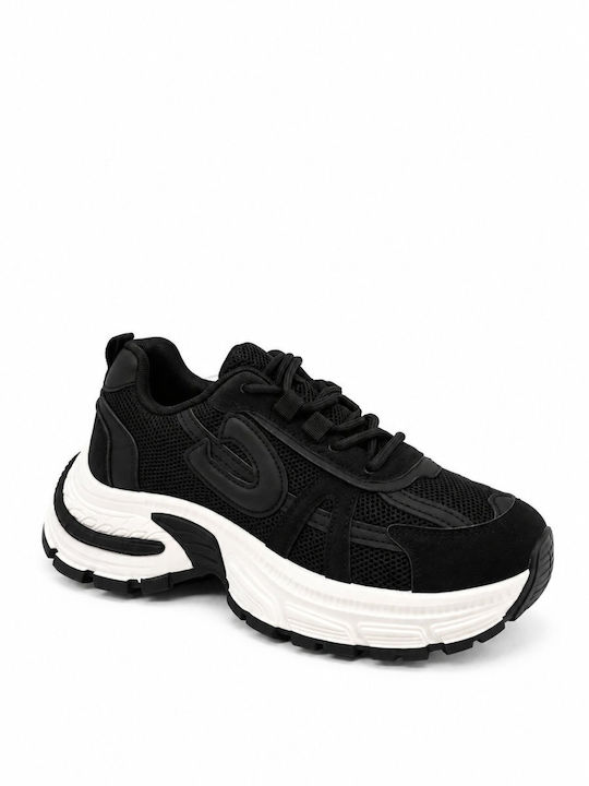 Sneakers Chunky pentru Femei Negri