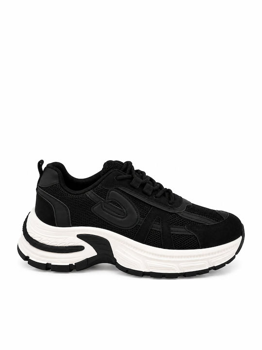 Sneakers Chunky pentru Femei Negri