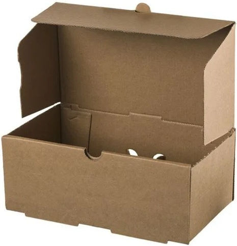 Tessera Burgerbox aus Kraftpapier 22 x 12 x 9 cm