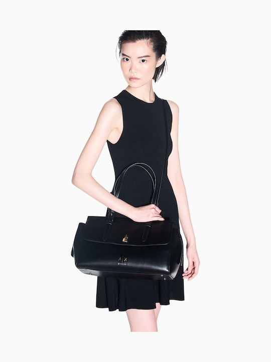 Γυναικεία Shopper Τσάντα Μαύρη