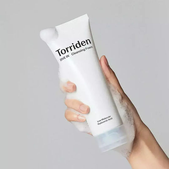 Torriden Dive In Gesichtsreiniger Schaumstoff mit Feuchtigkeitsspendender & Kontrolle der Fettigkeit Wirkung 150ml