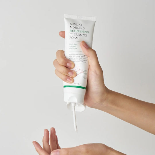 Axis-y Sunday Morning Facial Cleansing Foam For Oil Control & Brightening 120ml