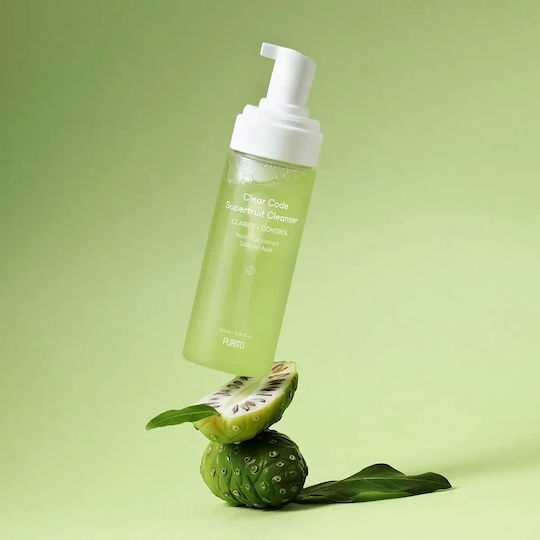Purito Clear Code Superfruit Liquid Facial Cleanser for Brightening & Oil Control 150ml