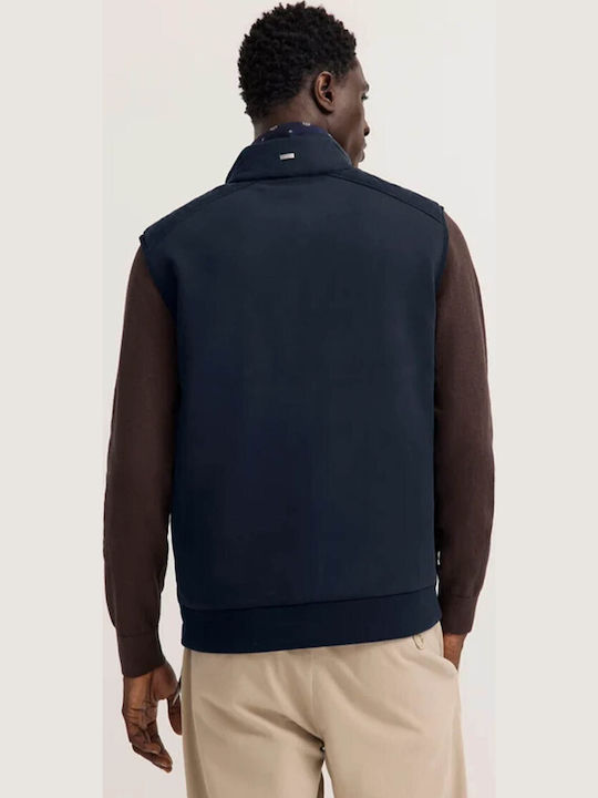 Steppweste Ärmellose Pufferjacke Blue