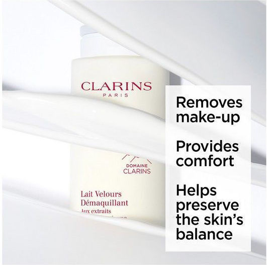 Clarins Velvet Emulsie Demachiant Facial Cu Acțiune Hidratantă 200ml