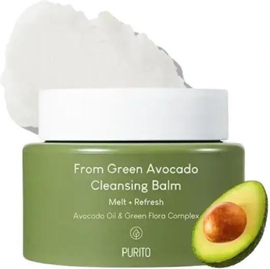 Purito From Green Avocado Balm Facial Cleansing With Moisturizing & Antioxidant Action 100ml