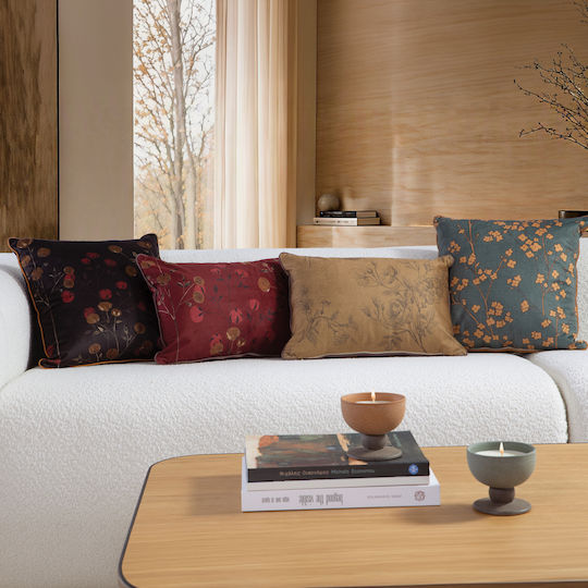 Nef-Nef Homeware Μαξιλάρι Καναπέ Audrey Brown 45x45εκ.