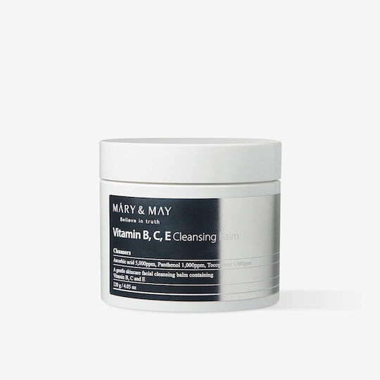 Mary & May Balsam Vitamin B.c.e Demachiant Facial cu Acțiune Hidratantă și de Strălucire 120gr