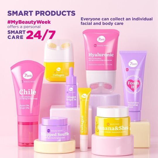 7DAYS MB Sea Foam Gesichtsreiniger Formulierung mit Feuchtigkeitsspendend und Reduzierung von Rötungen 50ml