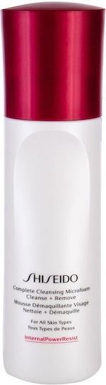 Shiseido Complete Cleansing Microfoam Καθαρισμού Προσώπου για Έλεγχο λιπαρότητας & Ενυδατική δράση 180ml