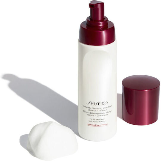 Shiseido Complete Cleansing Microfoam Καθαρισμού Προσώπου για Έλεγχο λιπαρότητας & Ενυδατική δράση 180ml