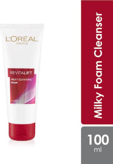 L'Oreal Paris Revitalift Milky Αφρός Ντεμακιγιάζ Προσώπου 100ml