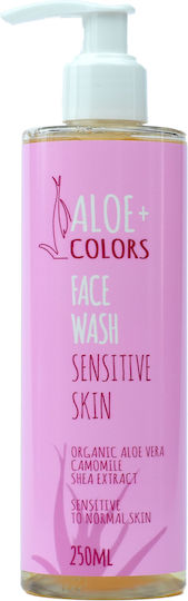 Aloe Colors Face Cleansing Gel for Face with Moisturizing Action 250ml