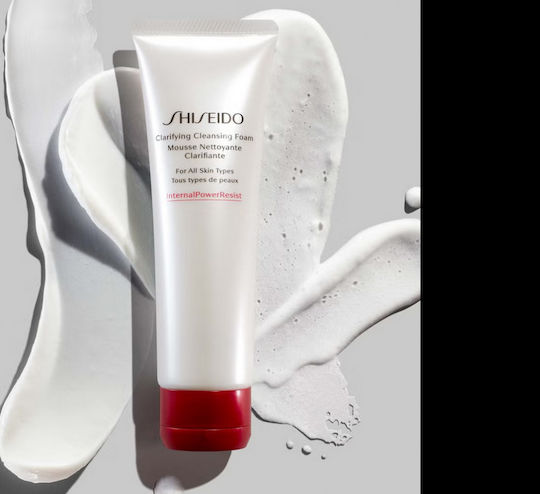 Shiseido Gesichtsreiniger Schaumstoff mit Feuchtigkeitsspendender & Antioxidativer Wirkung 125ml