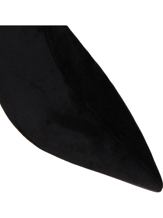 Wildleder Damenstiefel Schwarz