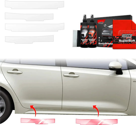 Grizzglass Protective Film Door Sills Grizzglass Bodyshield Toyota Corolla Wagon Facelift 2022-2025 4in1