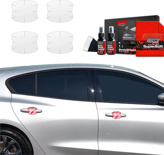 Grizzglass Protective Film Handles Grizzglass Bodyshield Ford Focus St-line X Hatchback Facelift 2021-2025 4in1