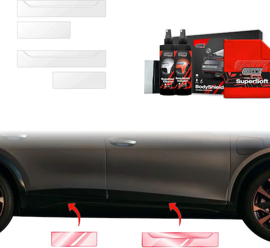 Grizzglass Protective Film Door Sill Bodyshield Cupra Formentor Facelift 2024-2025 4in1