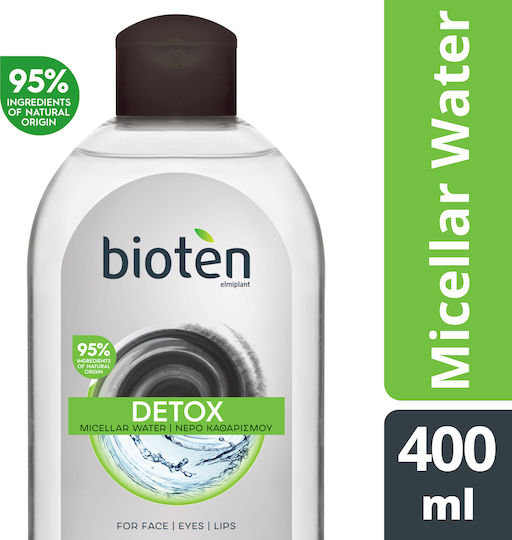 Bioten Bioten Detox Micellar Wasser Gesichts- und Lippen-Reiniger Gegen Unvollkommenheiten & Aufhellung 400ml