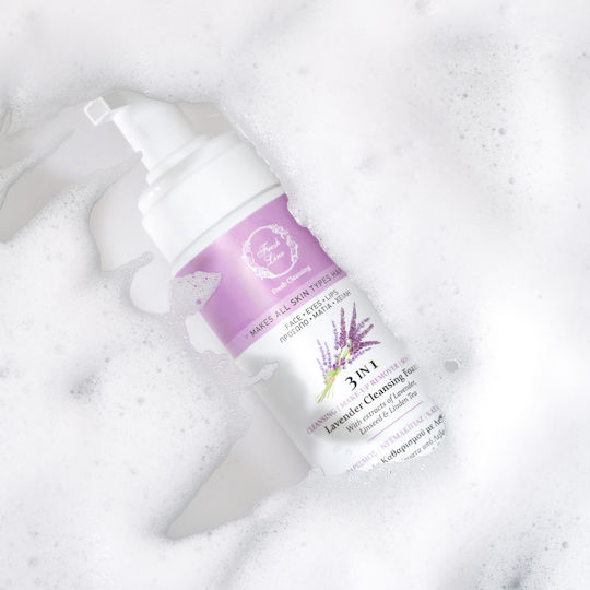 Fresh Line Lavender Face Cleansing Foam with Moisturizing & Soothing Action 150ml