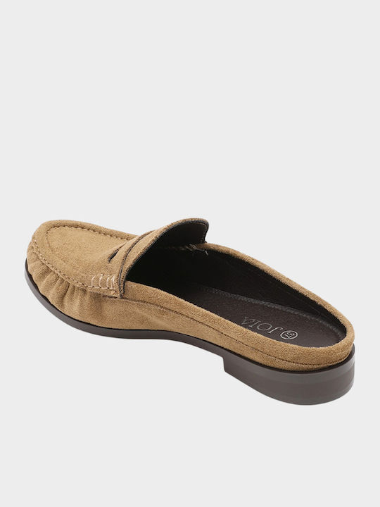 Women's Moccasins in Brown Colour