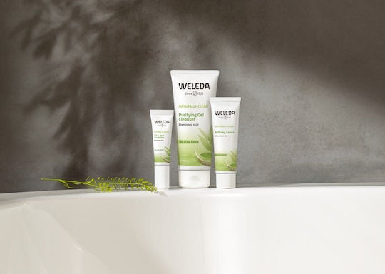 Weleda Gel Purificator Natural Clar Pentru Curățarea Feței Împotriva Imperfecțiunilor Și Controlul Sebumului 100ml
