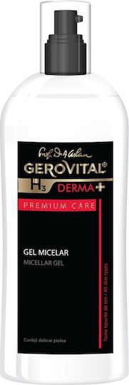 Gerovital H3 Derma+ Premium Care Face Cleansing Gel for Oil Control and Moisturizing Action 150ml