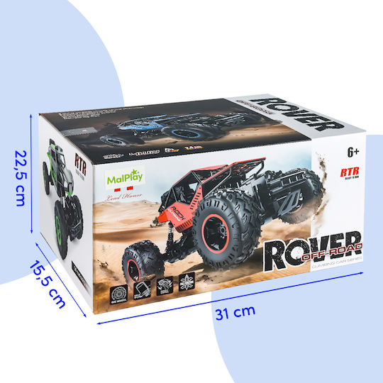 MalPlay Remote-Controlled Car 4WD Red