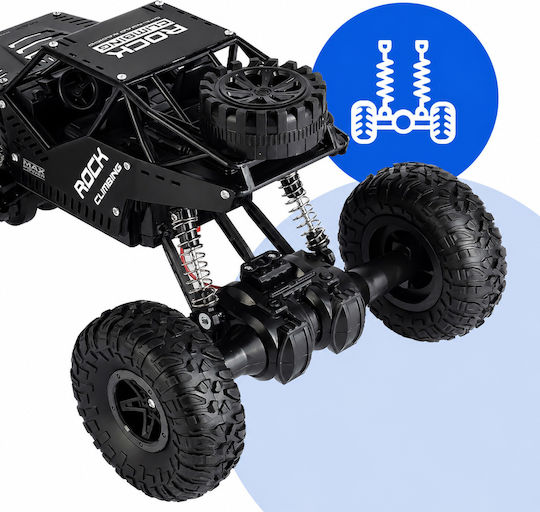 MalPlay Радиоуправляем автомобил 4WD, черен