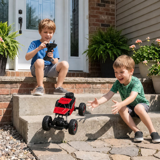 MalPlay Remote-Controlled Car 4WD Red