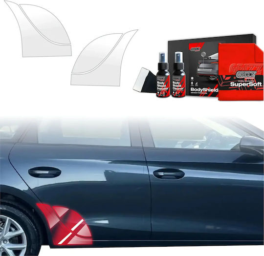 Grizzglass Protective Film Wheel Arches Grizzglass Bodyshield Seat Leon 2024-2025 4in1