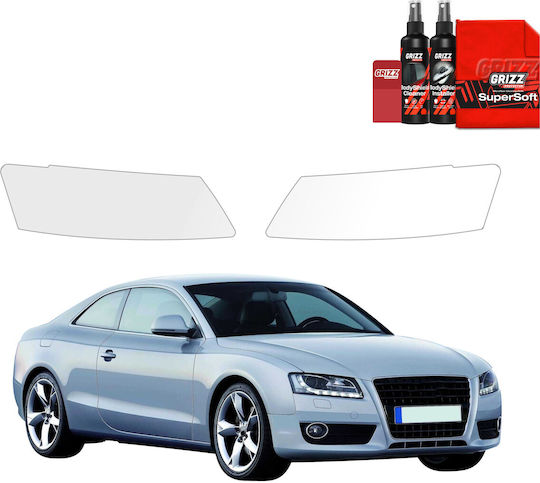 Grizzglass Protective Film Headlights Grizzglass Bodyshield Audi A5 8t Suv 5d 2007-2016 2in1