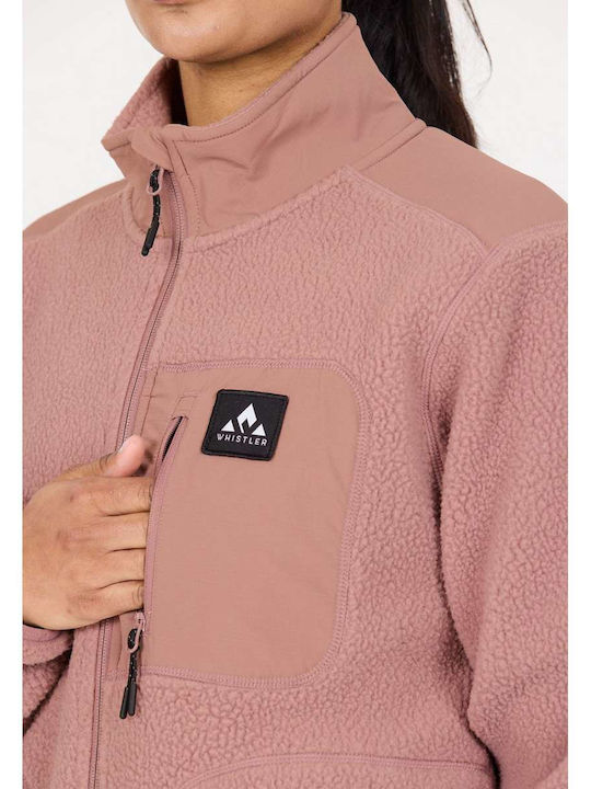 Дълго Дамско Спортно Яке Twilight Mauve Pink