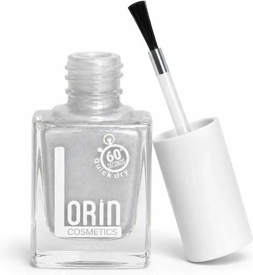 Lorin Lac De Unghii Luciu Oja Uscare Rapidă Gri 13ml