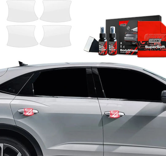 Grizzglass Protective Film Under the Door Handles Bodyshield Audi Q3 Sportback 2018-2025 4 in 1